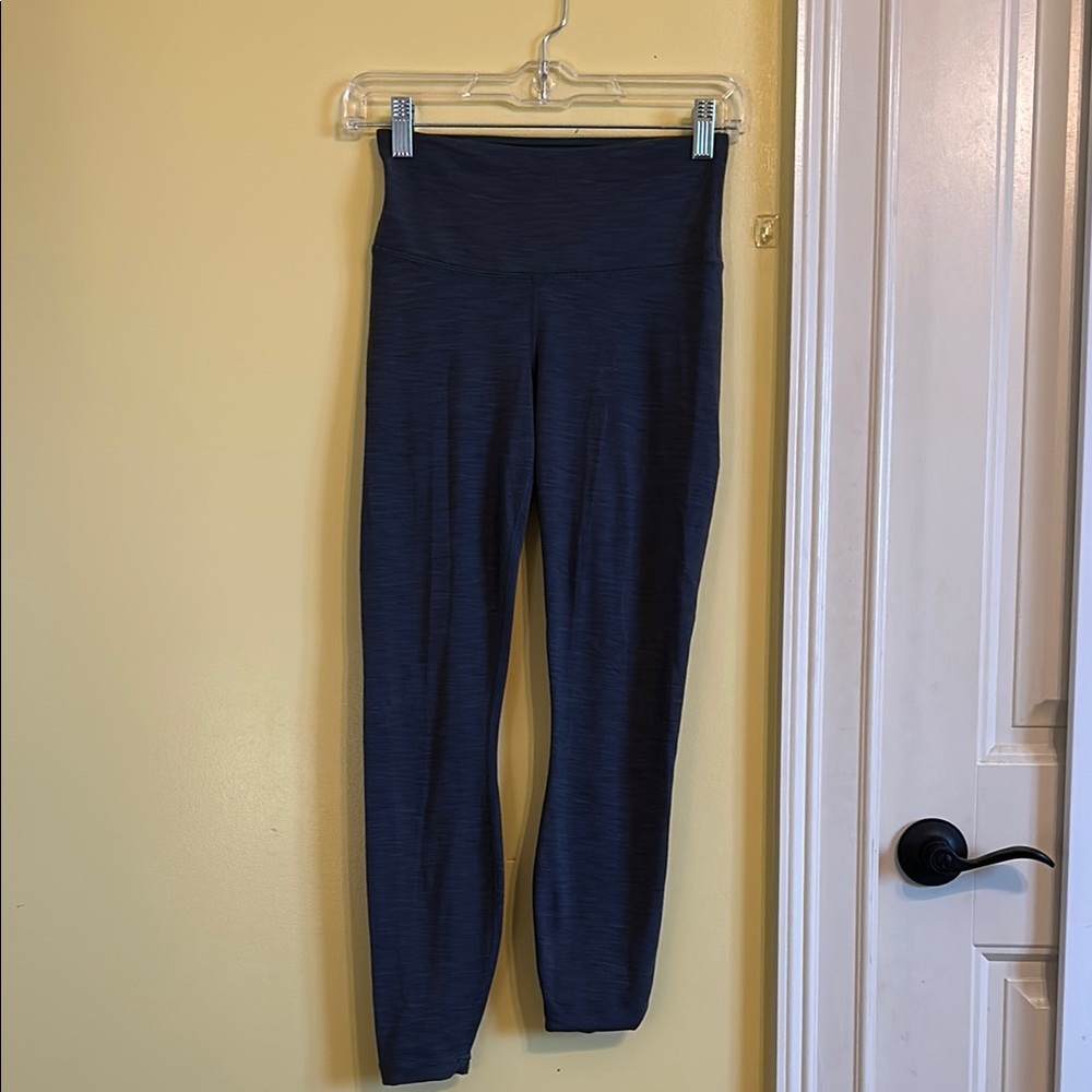 High-Waisted Leggings - Gray